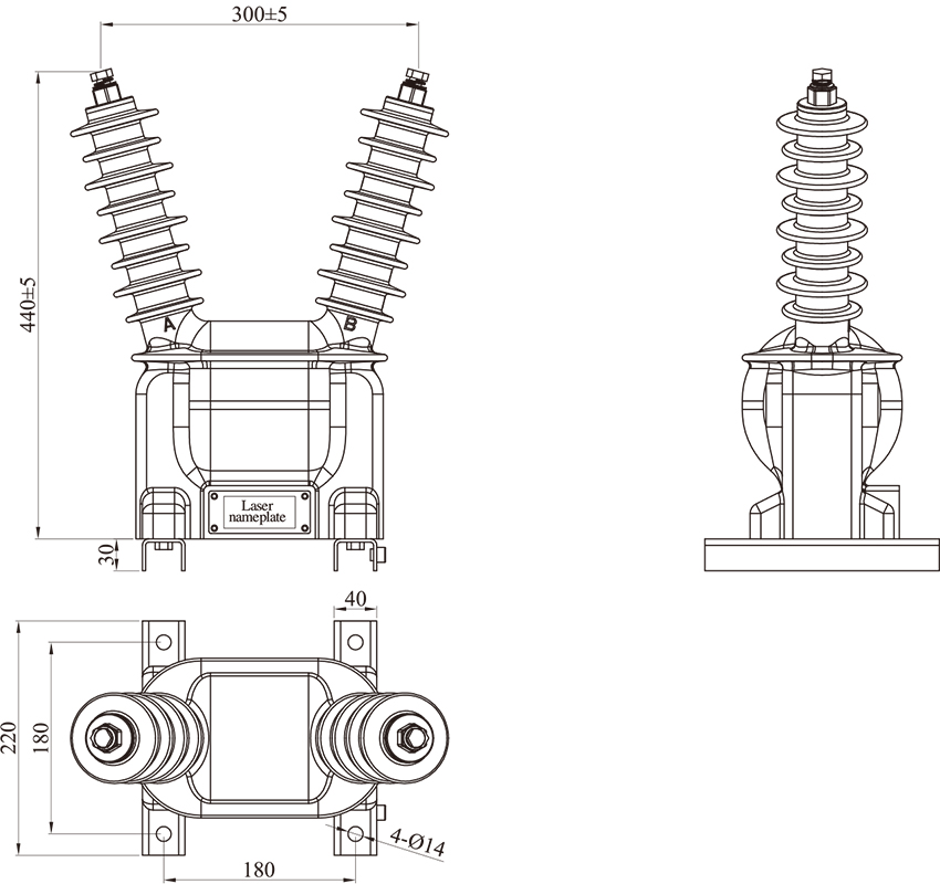 VOLTAGE TRANSFORMER JDZW3-10R (PO-363)-1.jpg