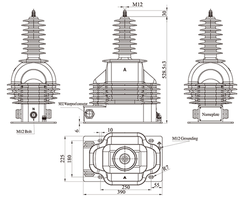 VOLTAGE TRANSFORMER JDZXW5-36 (PO-535)-1.1.jpg